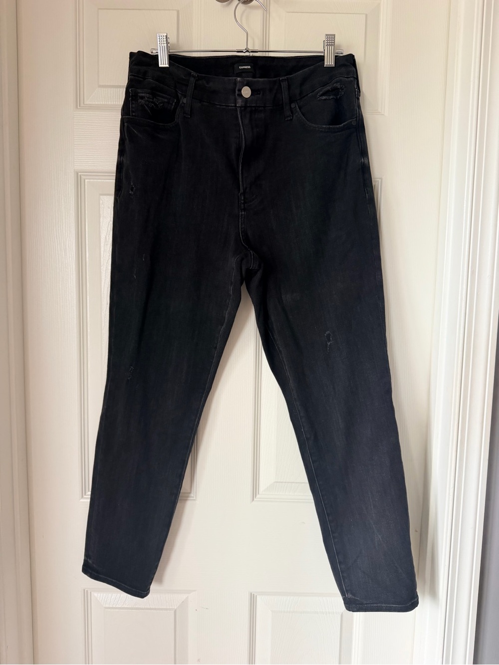 Express Black Slim Straight Men's Jeans